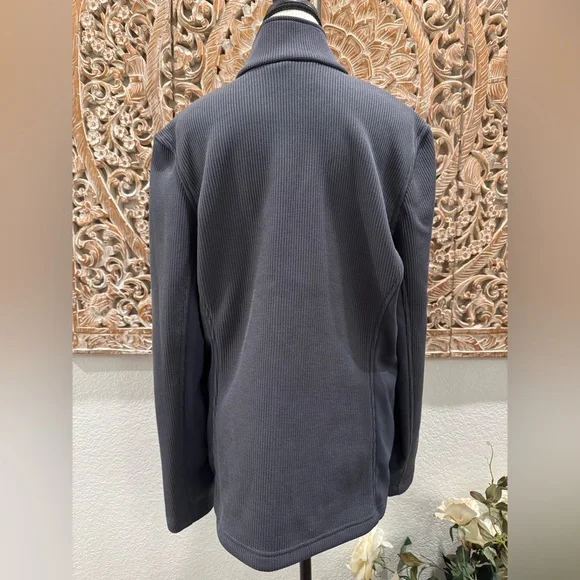 Spyder Core Gray & Hot Pink Zip Front Fleece Lined Jacket- size XL - Picture 2 of 16